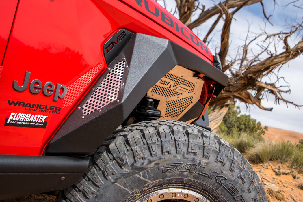 DV8 Offroad FDGL-02 Gladiator Armor Fenders For 20-Pres Jeep Gladiator DV8 Offroad - Truck Part Superstore