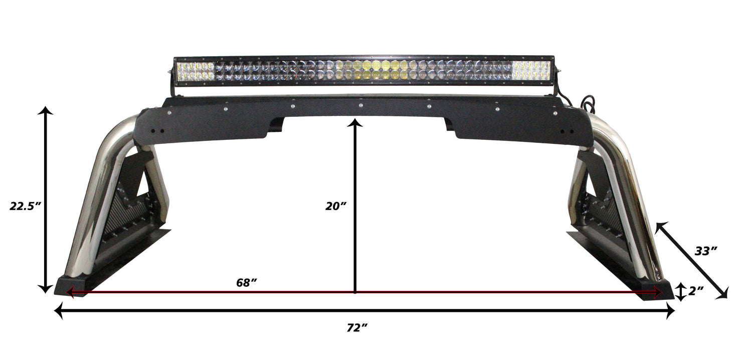 Go Rhino 911000PS Compatible with most tonneau covers - Truck Part Superstore