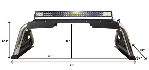 Go Rhino 911000PS Compatible with most tonneau covers - Truck Part Superstore