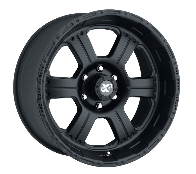 Pro Comp Alloy Wheels 7089-7965 Series 7089 17x9 with 5 on 4.5 Bolt Pattern Flat Black Pro Comp Alloy Wheels - Truck Part Superstore