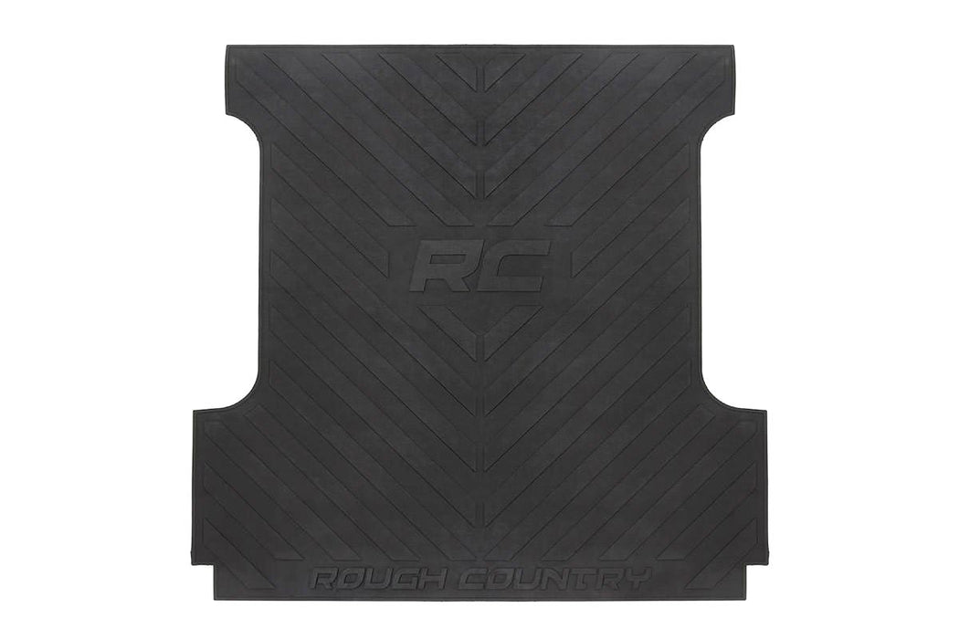 Rough Country RCM673 GM Bed Mat w/RC Logos 19-21 Silverado/Sierra 1500 6ft 6 Inch Bed Rough Country - Truck Part Superstore