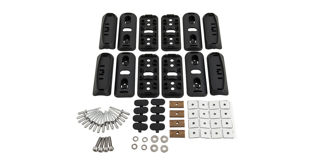 Rhino-Rack USA RCP-JB RCP Fixed Mount Base Kit; For Use w/RVL/RVH/RCPLK Legs; - Truck Part Superstore