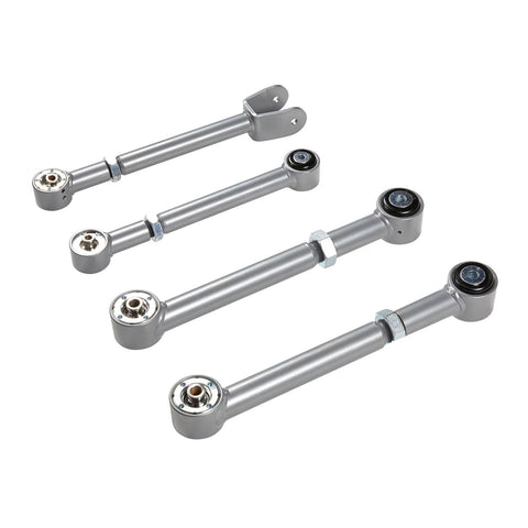 Rubicon Express RE3801 Control Arm Kit Super-Flex Series Adjustable Uppers and Lowers Jeep Wrangler TJ/Rubicon and Jeep Grand Cherokee ZJ Rubicon Express - Truck Part Superstore