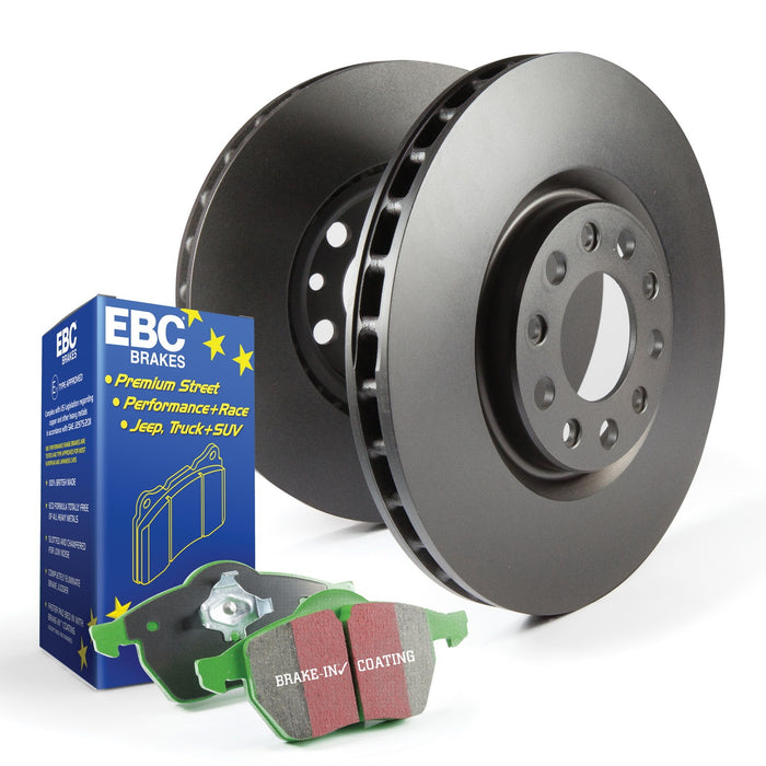 EBC Brakes S11KR1273 S11 Kits Greenstuff 2000 and RK Rotors - Truck Part Superstore