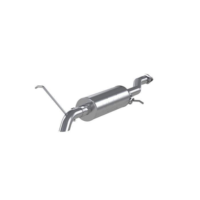 MBRP S5052AL 2.5 Inch Cat Back Exhaust System Before Axle Turn Down For 04-12 Colorado/Canyon Extended/Crew Cab Short Bed Aluminized Steel MBRP - Truck Part Superstore