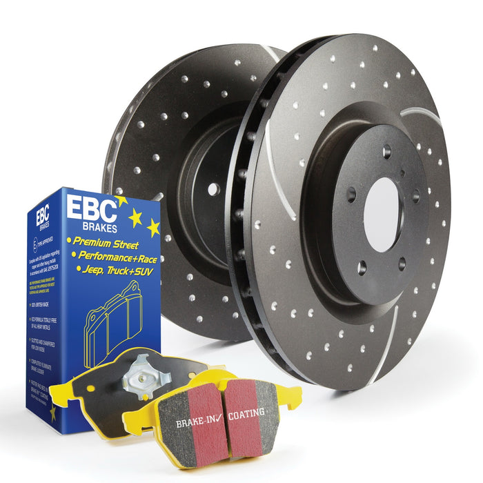 EBC Brakes S5KF1545 S5 Kits Yellowstuff And GD Rotors - Truck Part Superstore