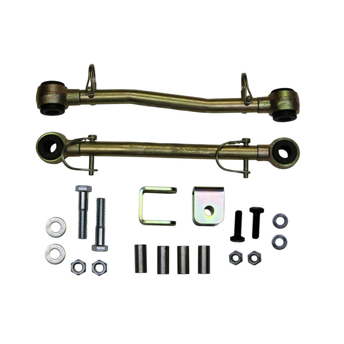 Skyjacker SBE226 Sway Bar Extended End Links Disconnect Front Lift Height 6 Inch Double Black Rubber Bushings 97-06 Jeep Wrangler 97-06 Jeep TJ Skyjacker - Truck Part Superstore