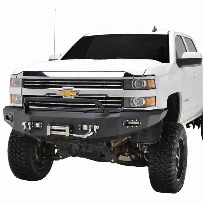 Daystar SCO-FBCHHD15 HD Front Bumper; w/Led Cube Lights; - Truck Part Superstore