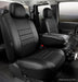 FIA SL68-17 BLK/BLK LeatherLite™ Custom Seat Cover - Truck Part Superstore