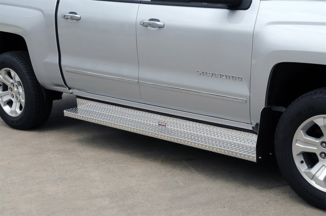 Dee Zee DZ1034 Brite-Tread Running Boards; Front Doors Only; - Truck Part Superstore