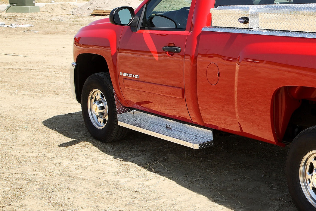 Dee Zee DZ1034 Brite-Tread Running Boards; Front Doors Only; - Truck Part Superstore