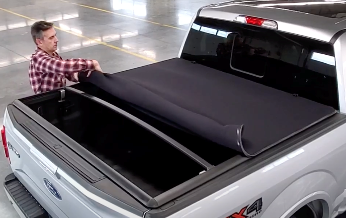 Sawtooth TF1145 Ford Raptor Tonneau Cover Stretch Expandable For 2021