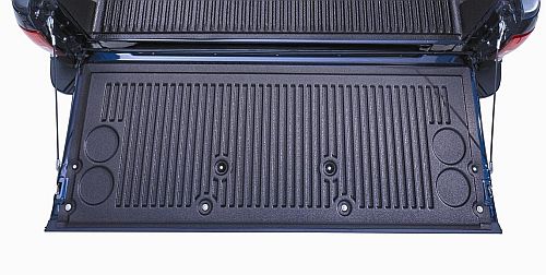 TrailFX TG12X Direct-Fit; Covers Tailgate Lip; Black; High Density Polyethylene - Truck Part Superstore