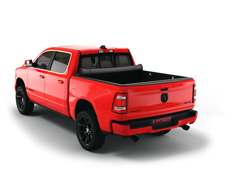 Sawtooth TGS045 Silverado/Sierra Tonneau Cover Stretch Expandable For 19-Present Sierra / Silverado 1500 5 Foot 8 Inch Bed Sawtooth - Truck Part Superstore