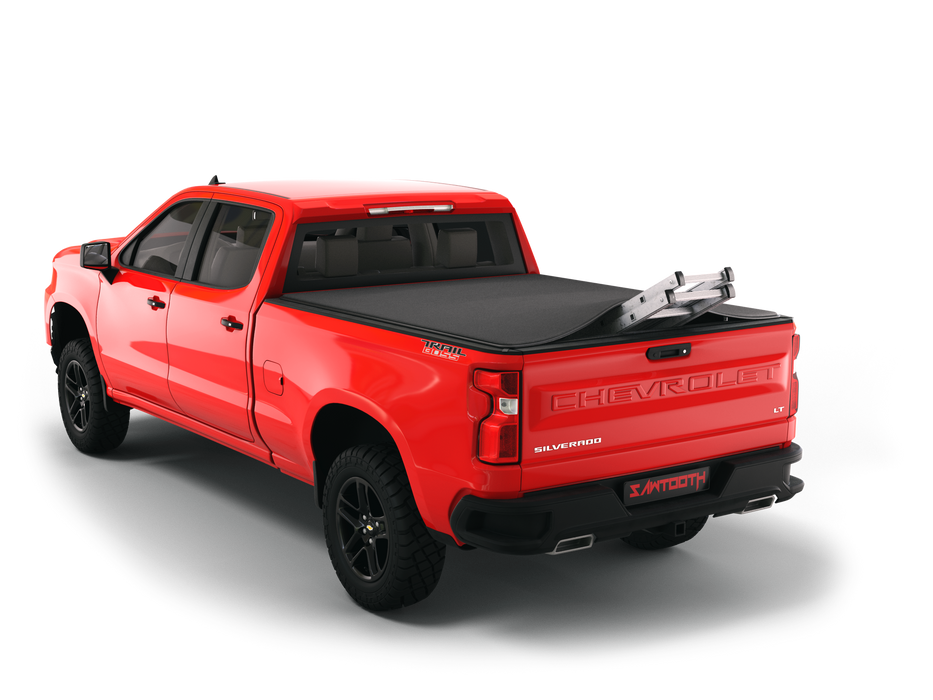 Sawtooth TGS046-07 Sawtooth STRETCH Expandable Tonneau Cover for 2019 - Present, GMC/ Chevy, Sierra / Silverado 1500, 2500, 3500, 6'-6" Bed - Truck Part Superstore