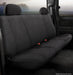 FIA TRS42-7 BLACK Wrangler™ Solid Seat Cover; Saddle Blanket; Black; Bench Seat; Center Armrest; - Truck Part Superstore