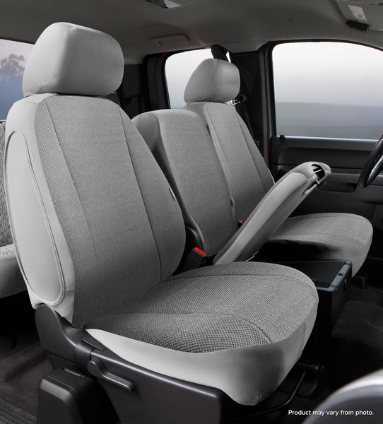 FIA TRS47-42 GRAY Wrangler™ Solid Seat Cover; Saddle Blanket; Gray; Split Seat 40/20/40; - Truck Part Superstore
