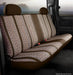 FIA TR48-1 BROWN Wrangler™ Custom Seat Cover; Saddle Blanket; Brown; Bench Seat; Armrest; - Truck Part Superstore