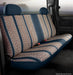 FIA TR49-6 NAVY Wrangler™ Custom Seat Cover; Saddle Blanket; Navy; Bench Seat; Cushion Cut Out; - Truck Part Superstore