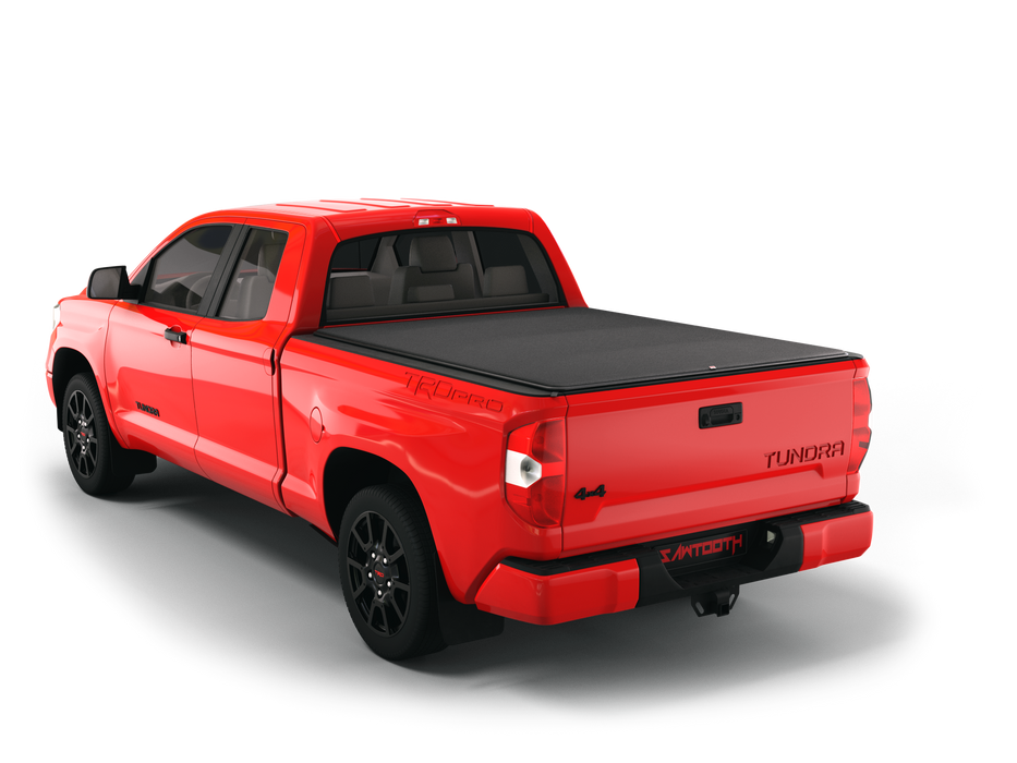 Sawtooth TTU026-23 Toyota Tundra Tonneau Cover Stretch Expandable For 2007-Present Toyota Tundra 6 Foot 5 Inch Bed Sawtooth - Truck Part Superstore