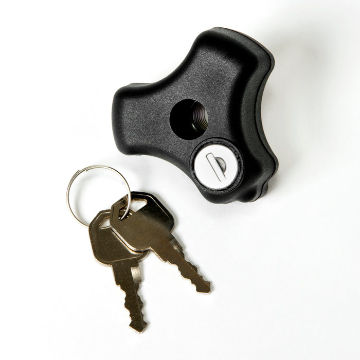 Hi-lift Jack VERS-LK Secure your HI-Lift with a quality key-locking knob. - Truck Part Superstore