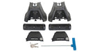 Rhino-Rack USA JA8861 Vortex 2500 FMP Roof Rack; Incl. Fitting Kit; 1 Black 42 Bar; Length 1060mm; - Truck Part Superstore