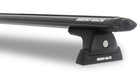 Rhino-Rack USA Y02-490B-NT Cap Topper Roof Rack; No Track; 59 in. Bar; Black; Pair; - Truck Part Superstore
