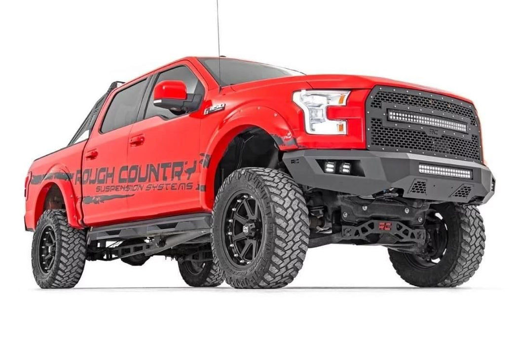 Rough Country 55771 6 Inch Suspension Lift Kit Lifted Struts & V2 Shocks 15-20 F-150 4WD Rough Country - Truck Part Superstore