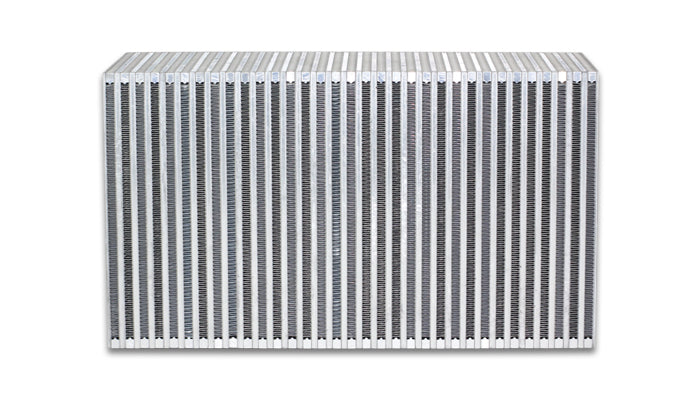 Vibrant Performance 12862 Vertical Flow Intercooler; 18in.W x 12in.H x 6in. Thick; Aluminum; - Truck Part Superstore