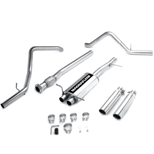 MagnaFlow Exhaust Products 16741 Street Series Stainless Cat-Back System - Truck Part Superstore