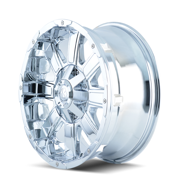 MAYHEM 8030-2976C CHAOS (8030) CHROME 20X9 8-165.1/8-170 -12MM 130.8MM - Truck Part Superstore