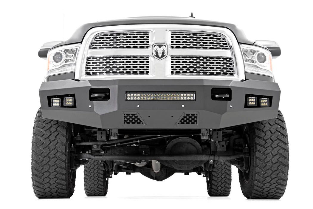 Rough Country 10785 RAM Heavy-Duty Front LED Bumper 10-18 2500/3500 Rough Country - Truck Part Superstore