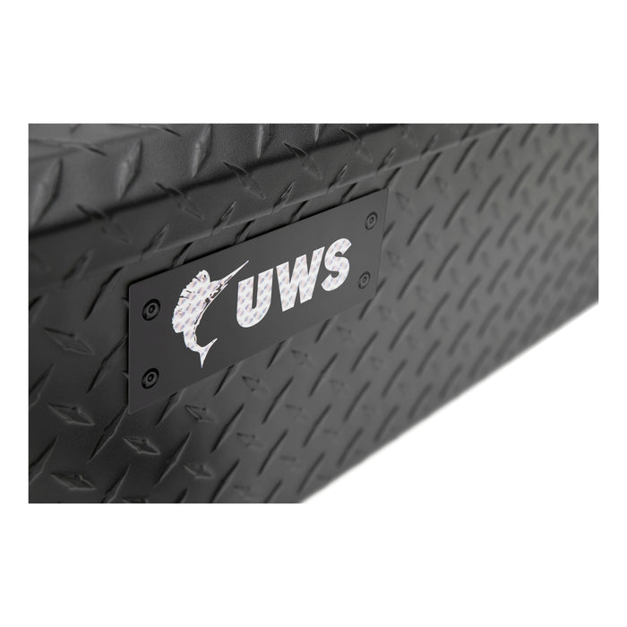 UWS 8500000 Matte Black Aluminum UTV Tool Box-Polaris (LTL Shipping Only) - Truck Part Superstore
