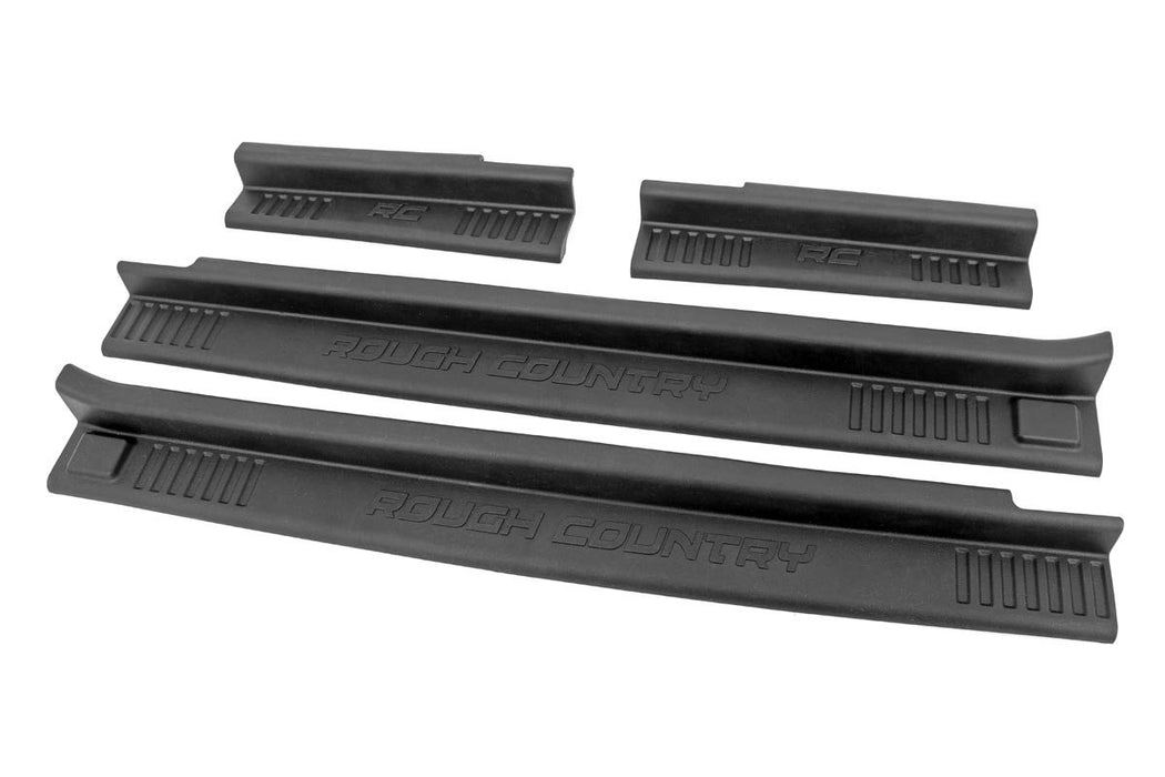 Rough Country 10567 Jeep Front & Rear Entry Guards 07-18 Wrangler JK Rough Country - Truck Part Superstore