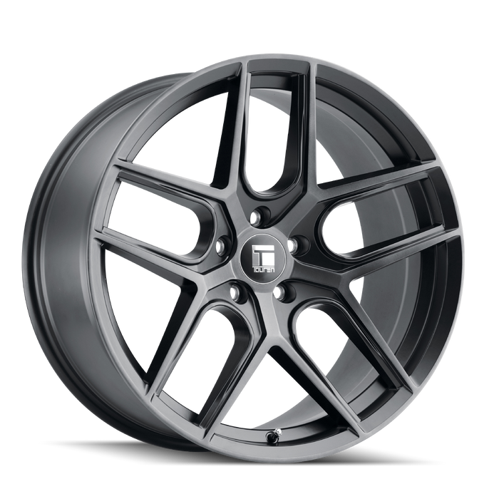 TOUREN 3279-2912TM35 TR79 (3279) BRUSHED MATTE BLACK W/DARK TINT 20X9 5x120 35mm 72.56mm - Truck Part Superstore