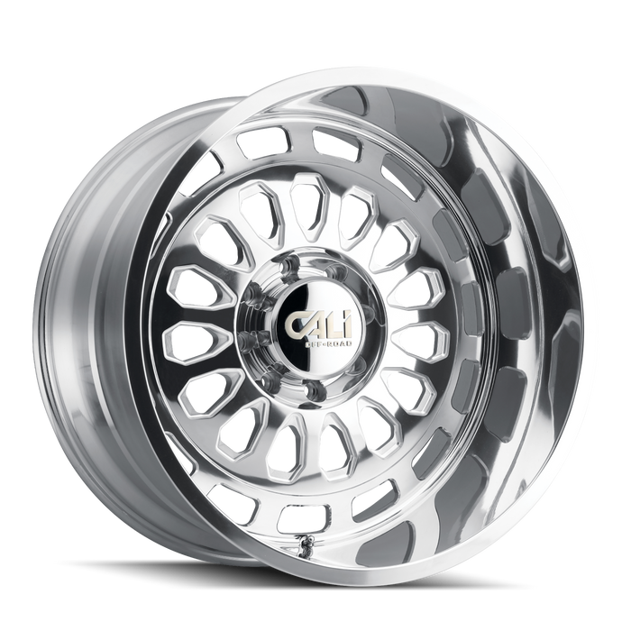 CALI OFF-ROAD 9113-2136P PARADOX (9113) POLISHED/MILLED SPOKES 20X10 6x135 -25mm 87.1mm - Truck Part Superstore
