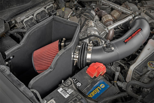 Rough Country 10490 Rough Country 6.7L Cold Air Intake Ford Super Duty 4WD (17-20) Without Pre-Filter Bag Rough Country - Truck Part Superstore