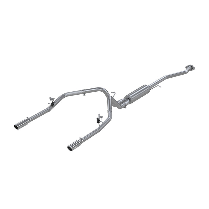 MBRP S5016409 Cat Back Exhaust System Dual Split Rear T409 Stainless Steel For 03-07 Silverado/Sierra 1500 Ext/Crew Cab Short Bed MBRP - Truck Part Superstore