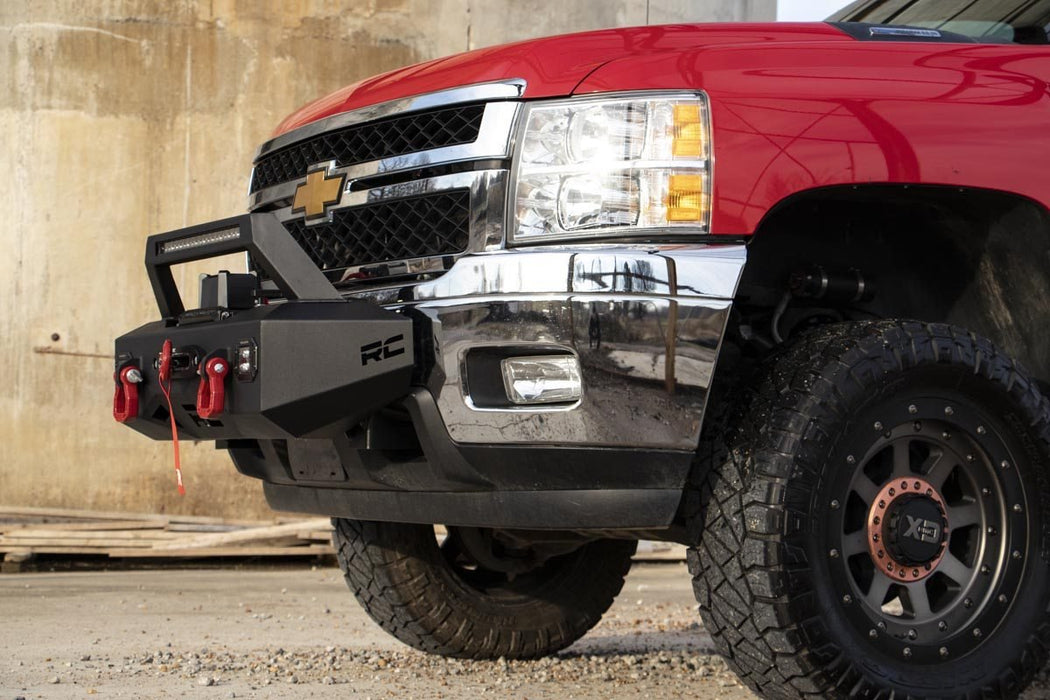 Rough Country 10764 EXO Winch Mount System 11-19 Chevrolet Silverado 2500/3500 Rough Country - Truck Part Superstore