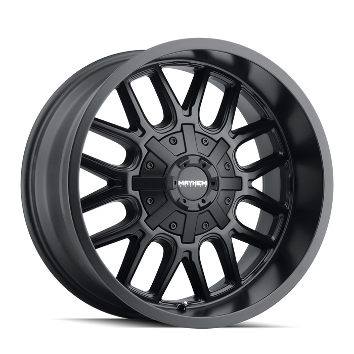 MAYHEM 8107-2137MB COGENT (8107) MATTE BLACK 20X10 6-135/6-139.7 -19mm 106mm - Truck Part Superstore