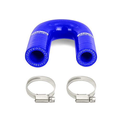 Mishimoto MMHOSE-LSHB-BL Silicone GM LS V8 Heater Core Bypass Hose, Blue - Truck Part Superstore