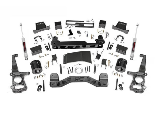 Rough Country 55731 6 Inch Suspension Lift Kit Lifted Struts 15-20 F-150 4WD Rough Country - Truck Part Superstore