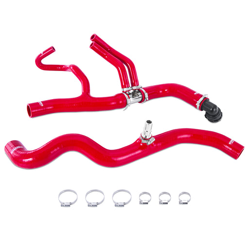 Mishimoto MMHOSE-F35T-17RD Silicone Coolant Hose Kit, Fits 2017 Ford Raptor 3.5L EcoBoost, Red - Truck Part Superstore