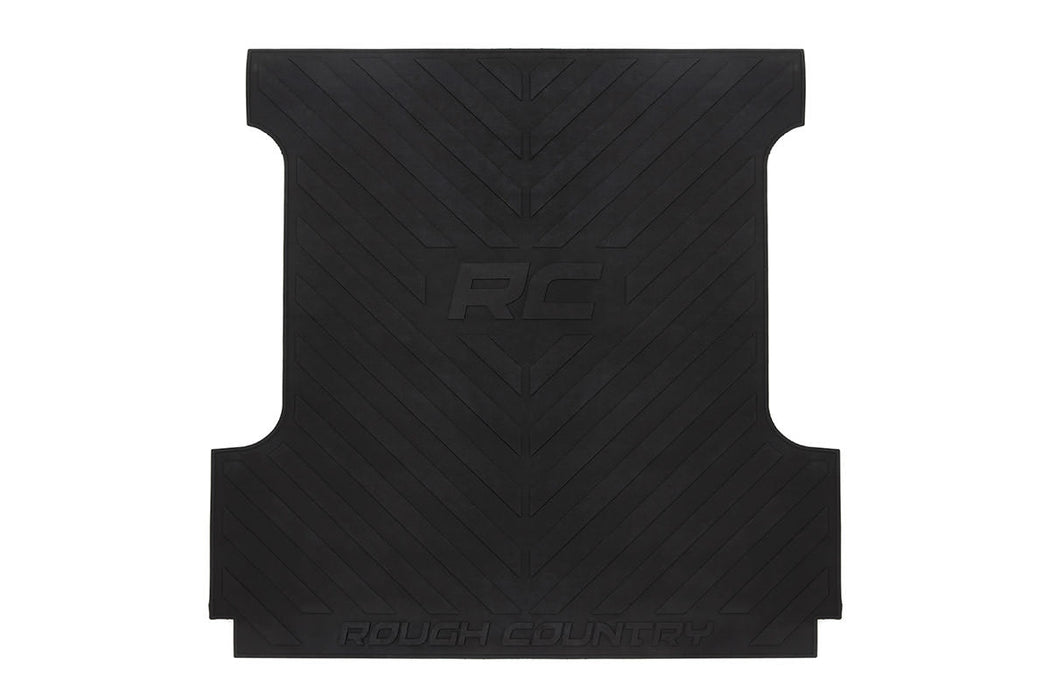 Rough Country RCM676 Ram Bed Mat w/RC Logos 03-20 PU 6ft 4 Inch Bed Rough Country - Truck Part Superstore